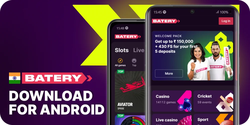 Android app Batry India